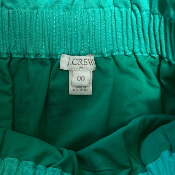 Green JCrew Paper Bag Skirt - Picture 3 of 3